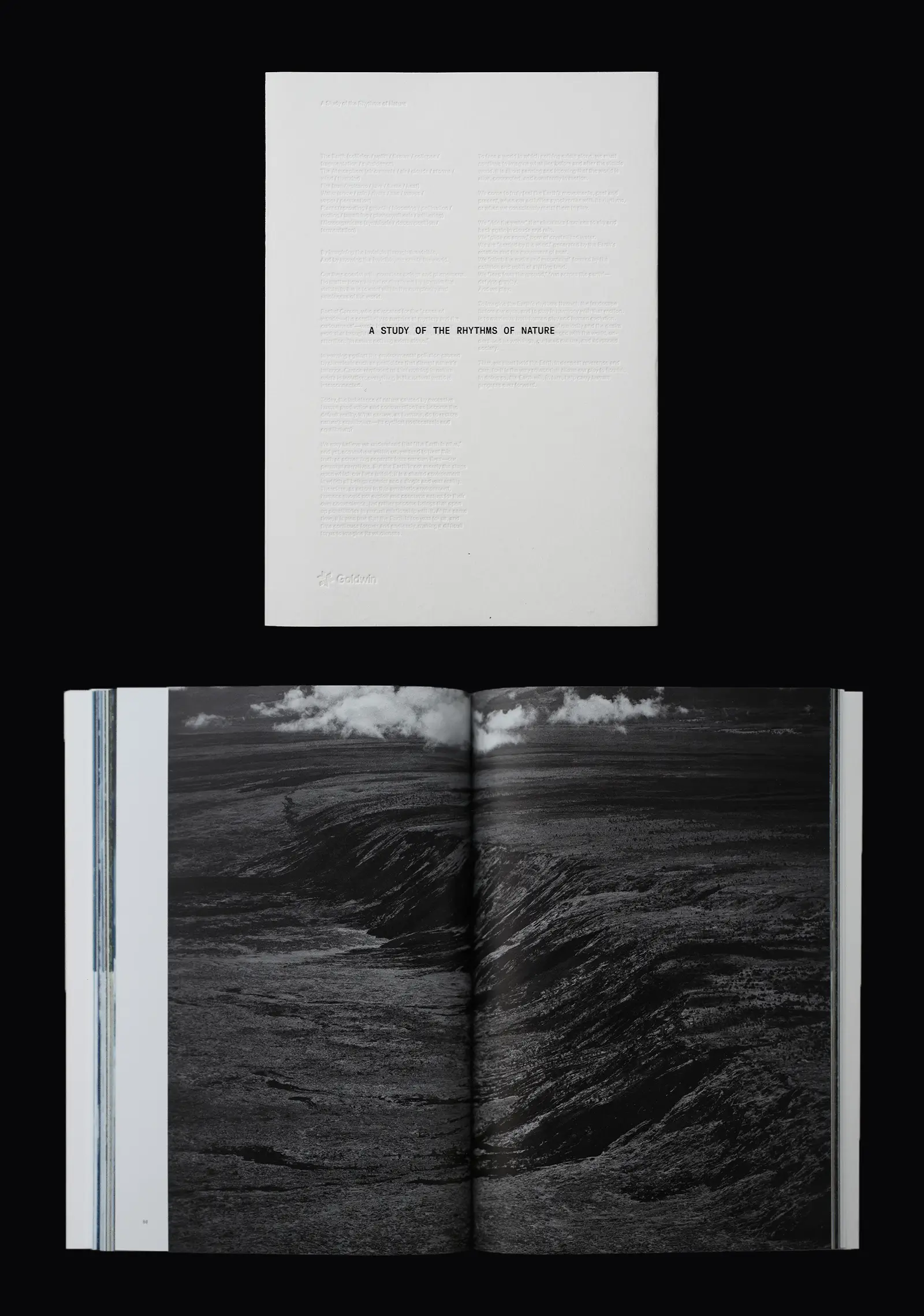 パーパスブック 表紙、ページイメージ