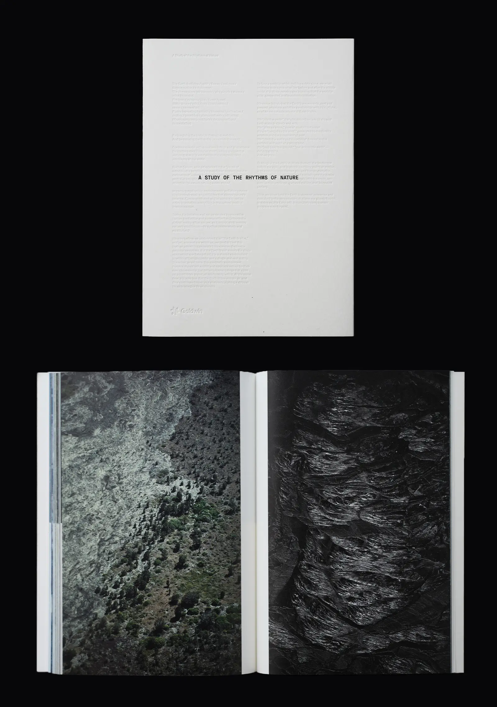 パーパスブック 表紙、ページイメージ